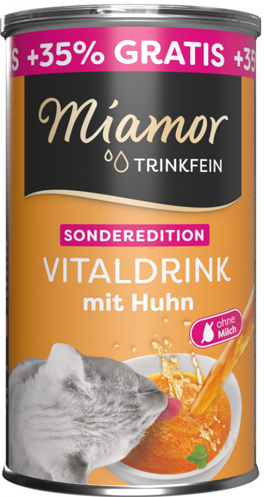 Miamor Trinkfein Vitaldrink s kuřecím masem 24 x 185 ml
