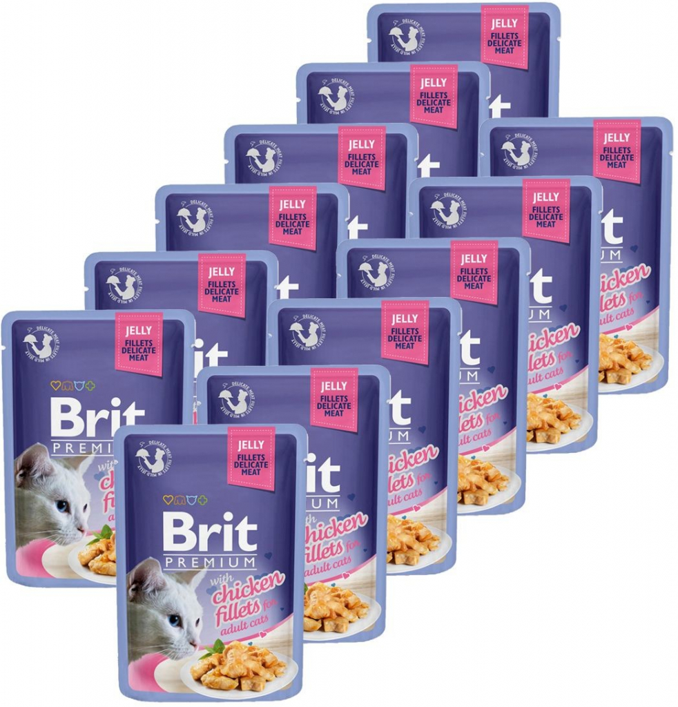 Brit Premium Cat Chicken in Jelly 12 x 85 g