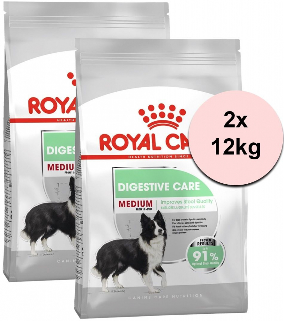 Royal Canin CCN Medium Digestive Care 2 x 12 kg