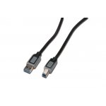 Digitus USB 3.0 kabel A/samec na B-samec 1m