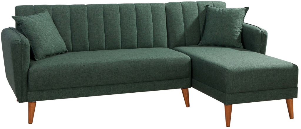 Atelier del sofa Aqua tmavě zelená pravý roh