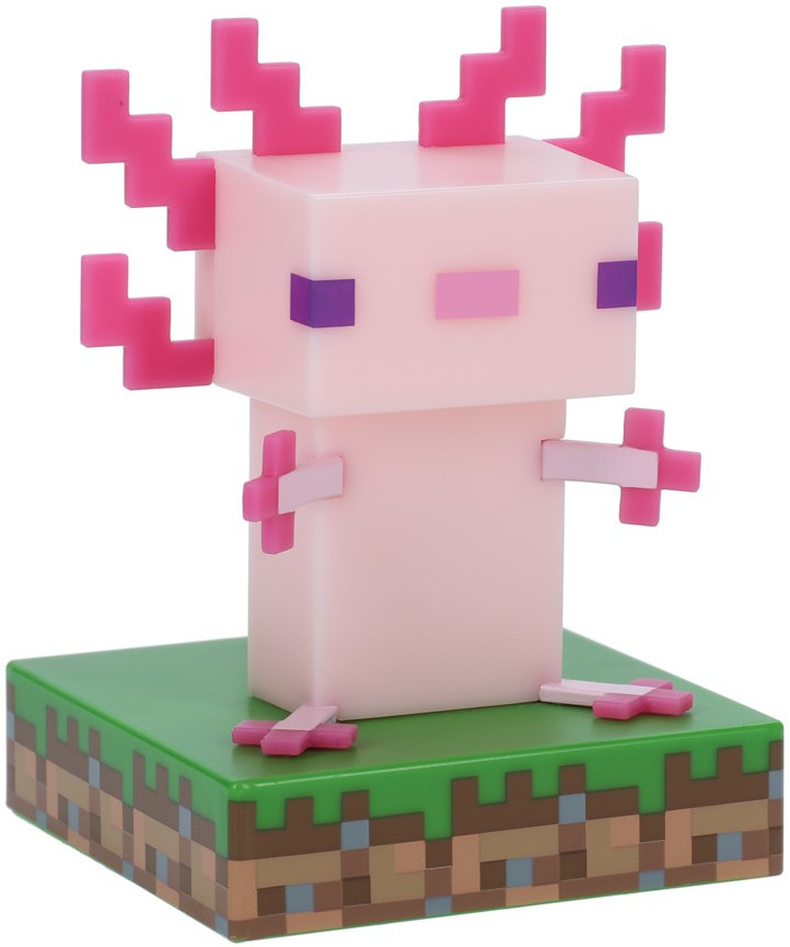 Minecraft Axolot svítící 5056577711394