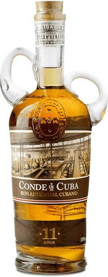 Conde de Cuba 11y 38% 0,7 l (holá láhev)