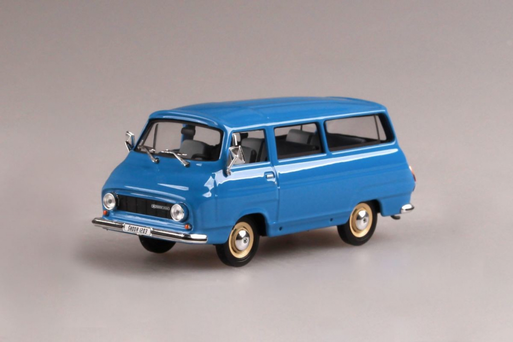 Abrex škoda 1203 1974 Střední Modrá 1:43