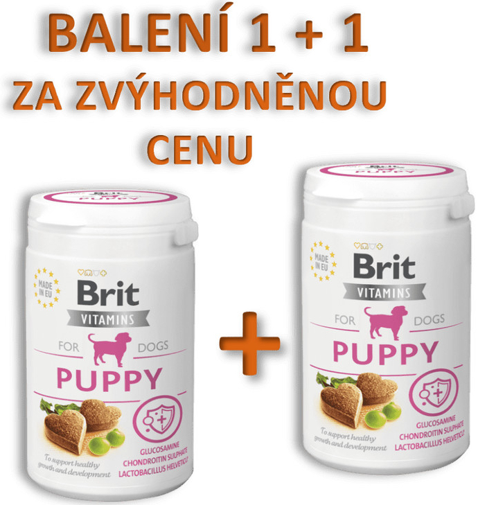 Brit Puppy vitamíny pro štěňata 150 g