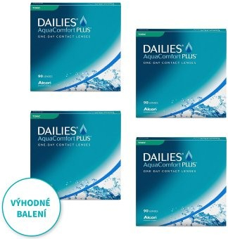 Alcon Dailies AquaComfort Plus Toric 90 čoček 4 kusy