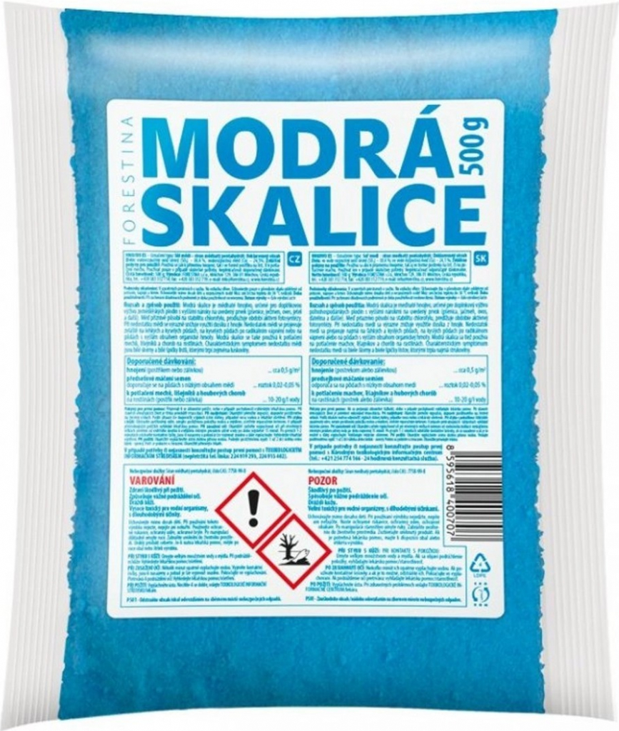 Nohelgarden Skalice modrá CuSO4 500 g