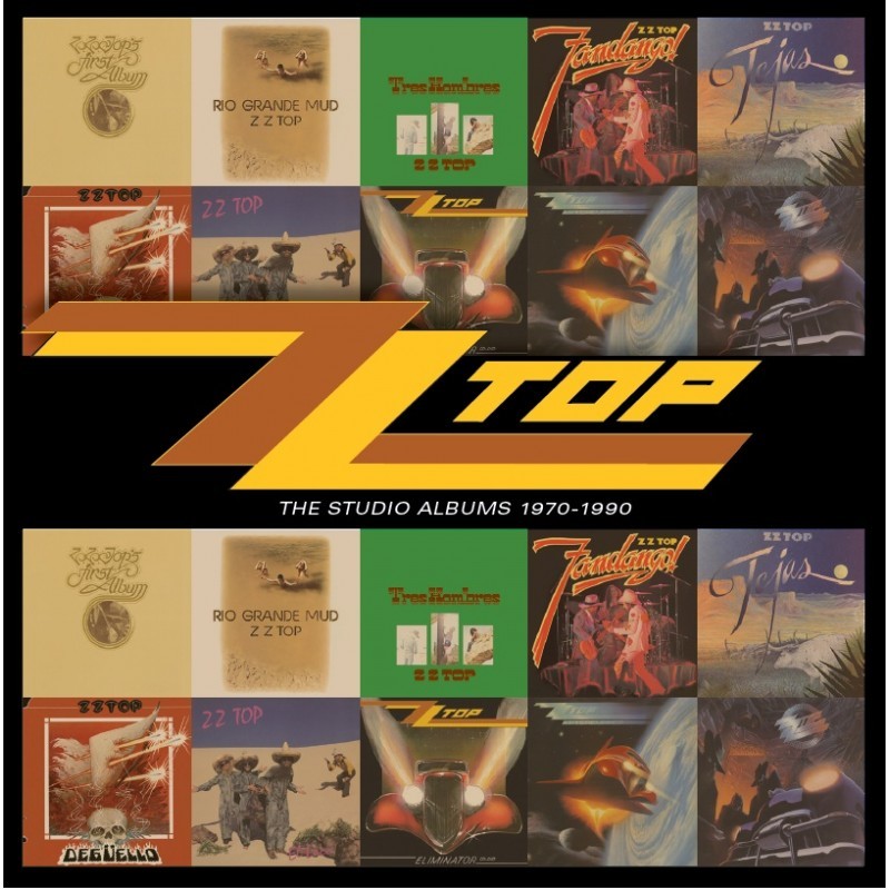 ZZ TOP - THE STUDIO ALBUMS 1970 - 1990 CD