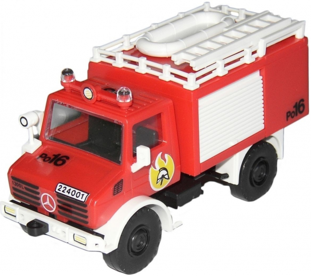 Monti System 16 Fire Brigade Mercedes Unimog 1:48