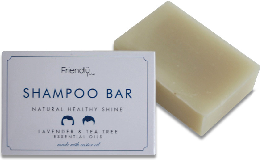 Friendly Soap přírodní mýdlo na vlasy Levandule a Pelargonie 95 g