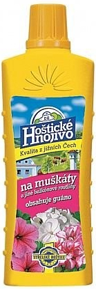 Nohelgarden Hnojivo HOŠTICKÉ na muškáty s guánem 500 ml