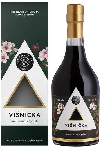 Ratafia Almond Spirit Višnička 18% 0,5 l (karton)