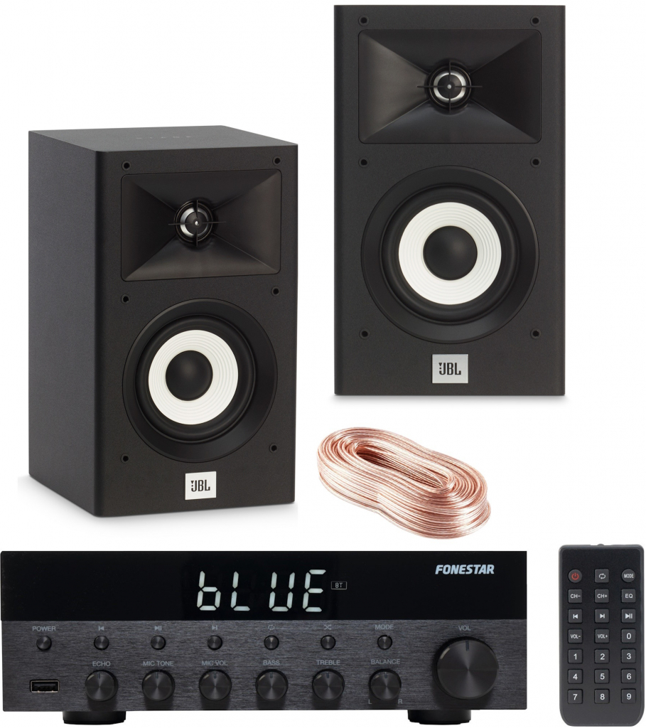 AQ audio set F7-Fonestar AS 1515 + JBL Stage A120 + reprokabel AQ 625 2x 2