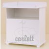 Přebalovací komoda Míša bílá (laminát) Scarlett