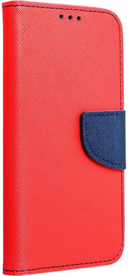 Pouzdro Fancy Book Samsung Galaxy J3 2017 červené/tmavěmodrý