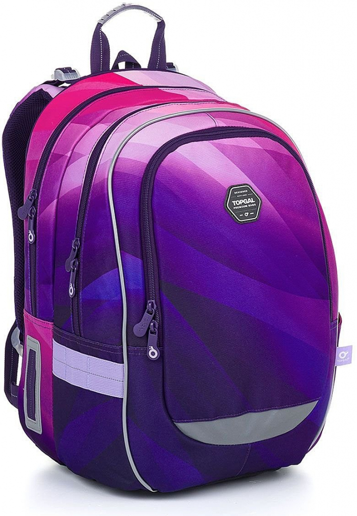 Topgal batoh CODA 24007 G/Purple/růžová
