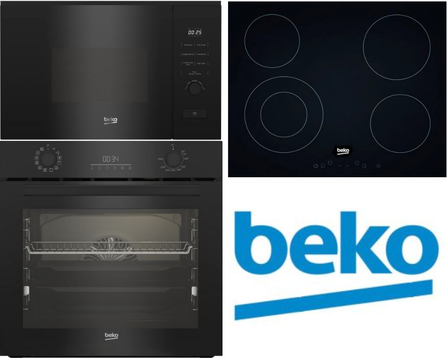 Set Beko BBIR17300BCS + HIC64401 + BMGB20212B