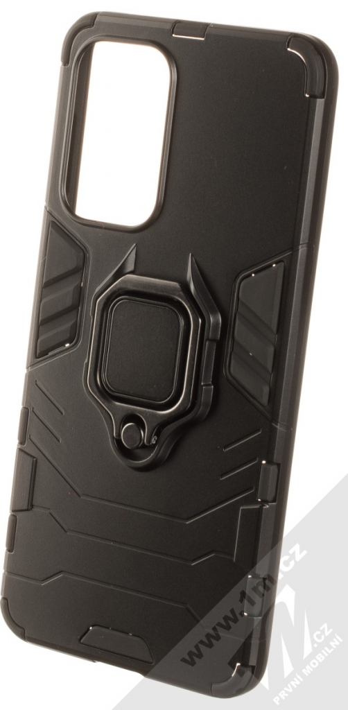 Pouzdro 1Mcz Armor Ring odolné ochranné s držákem na prst Samsung Galaxy A33 5G černé