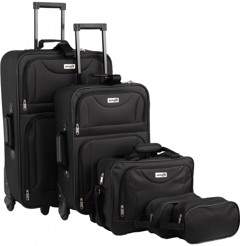 Jurhan Travel 5 černá 60l, 34l, 16l, 2x3 l