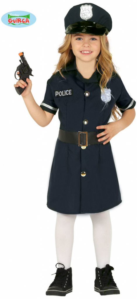 Guirca Fiestas Španělsko Police Girl