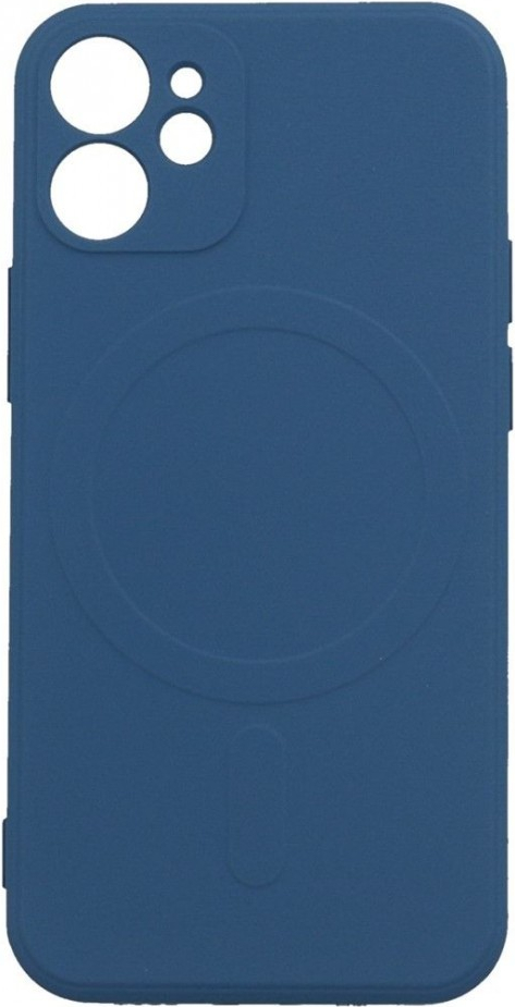 Pouzdro TopQ iPhone 12 Mini s MagSafe tmavě modrý
