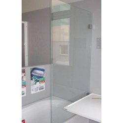 Ravak GlassLine Vanová stěna jednodílná GVS1-80 chrom Transparent 79840A00Z1