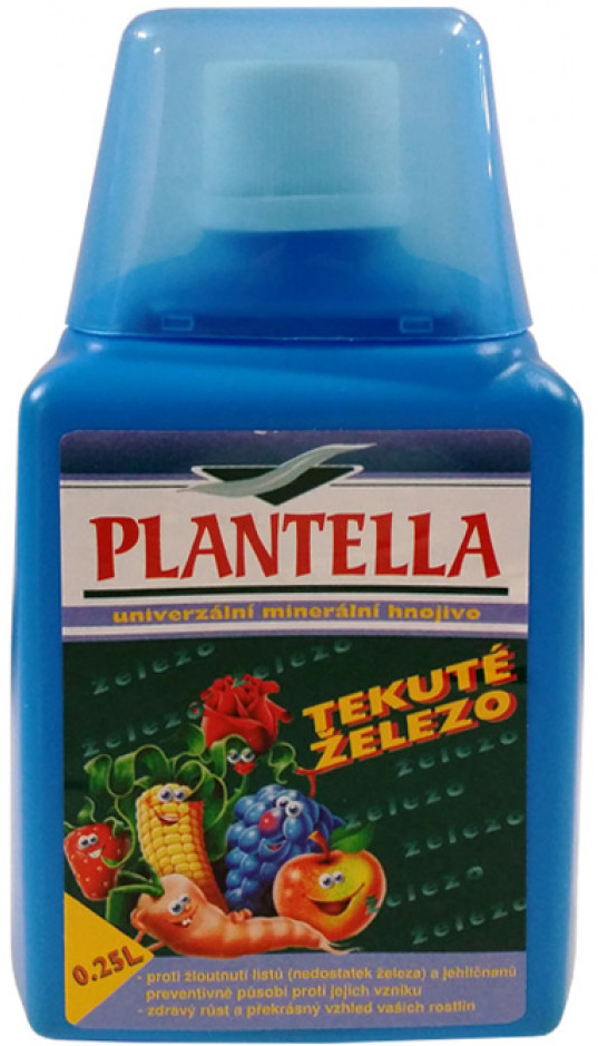 Nohelgarden Hnojivo PLANTELLA tekuté železo 250 ml