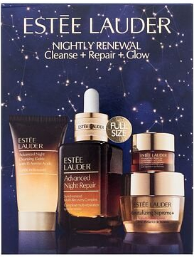 Estée Lauder Advanced Night Repair Nightly Renewal : noční pleťové sérum Advanced Night Repair Synchronized Multi-Recovery Complex 50 ml + oční gelkrém Advanced Night Repair Eye Supercharged