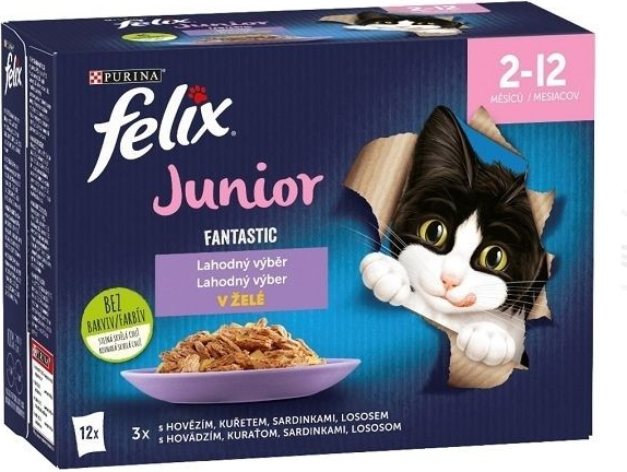 Felix junior fantastic 12 x 85 g