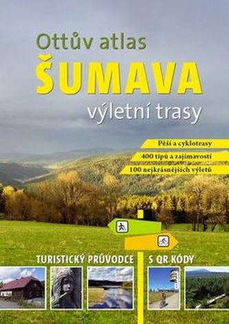 Ottův atlas výletní trasy Šumava