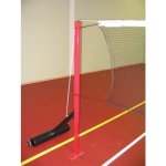 Badmintonové sloupky - mobilní na kolečkách