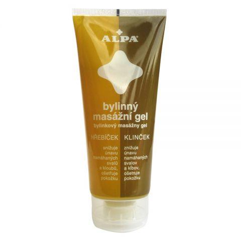 Alpa bylinný masážní gel Hřebíček 100 ml