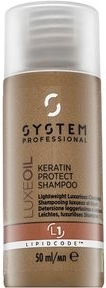 Wella System Professional LuxeOil Keratin Protect Shampoo 50 ml