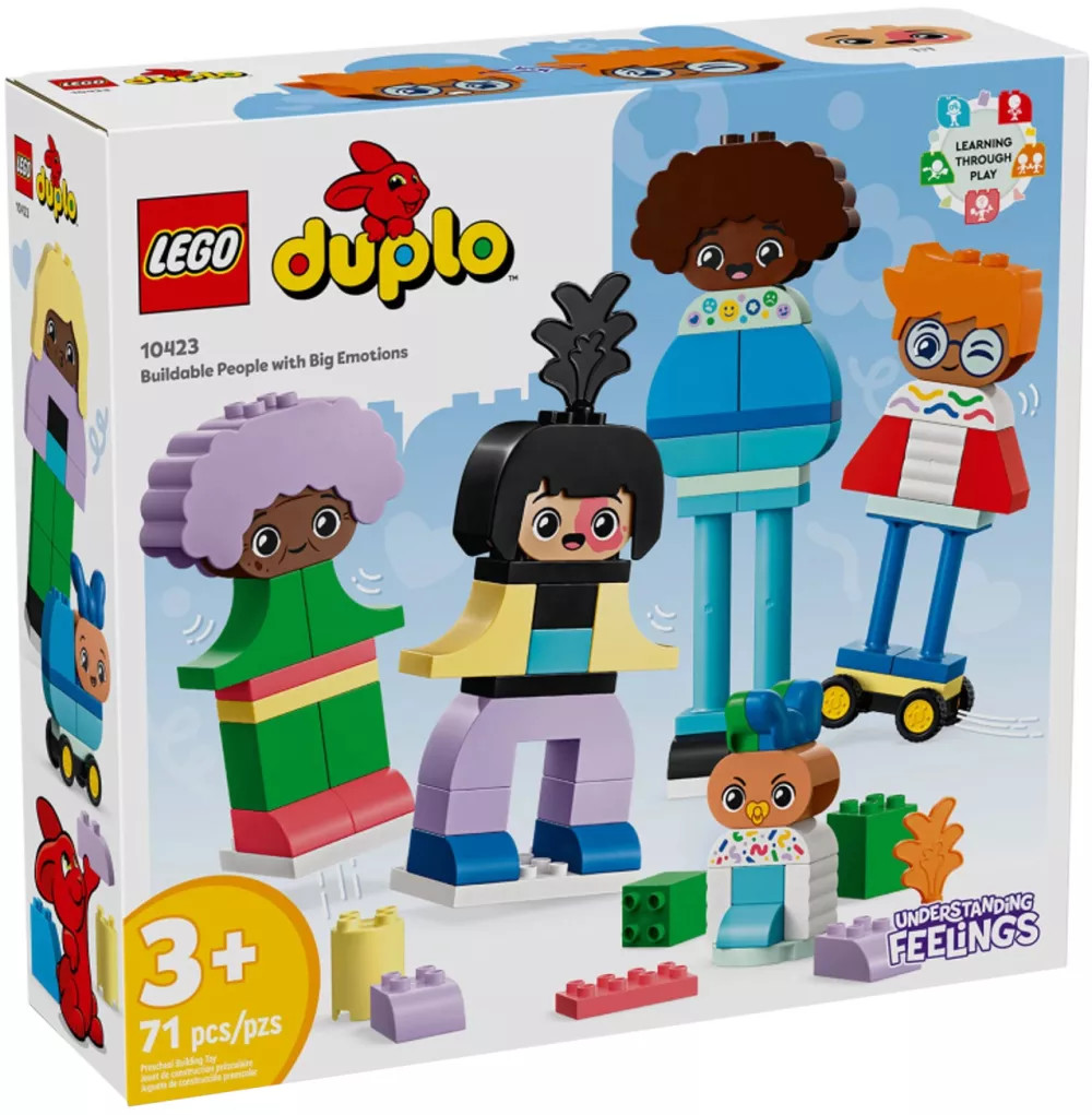 LEGO® DUPLO 10423 Sestavitelní lidé s velkými emocemi