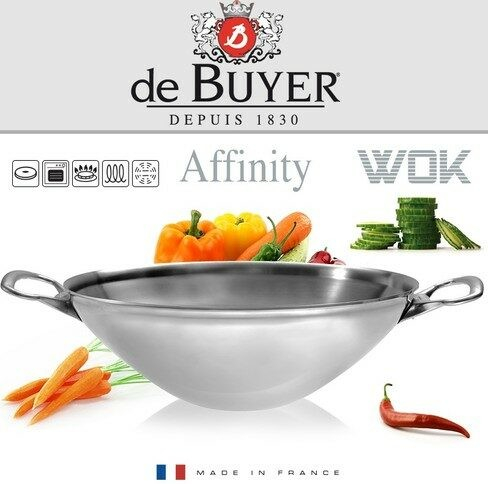 de Buyer Wok Affinity 32 cm