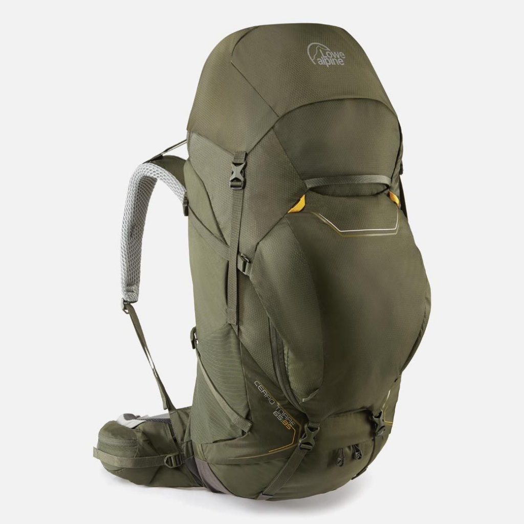 Lowe Alpine Cerro Torre 65:85l dark olive