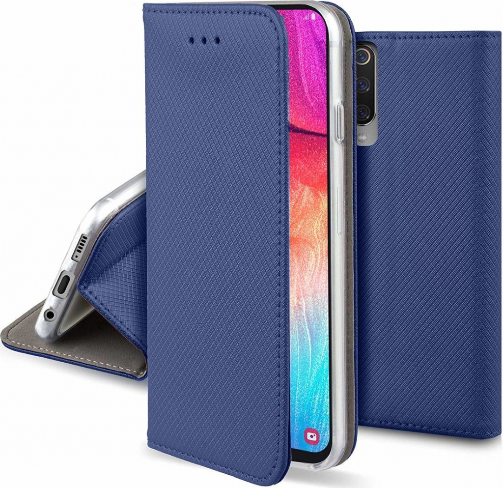 Pouzdro 1Mcz Magnet Book flipové Xiaomi Redmi Note 11 Pro 5G , Redmi Note 11 Pro Plus 5G tmavě modré