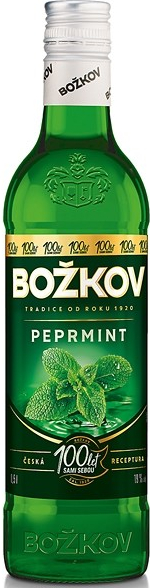 BOŽKOV PEPRMINT 20% 0,5 l (holá láhev)