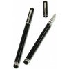 Stylus pro kapacitní displeje SJ2 se sponou a propisovací tužkou - černý