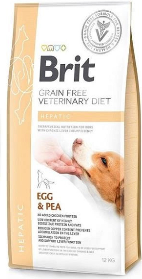 Brit Veterinary Diet Dog Hepatic Adult 12 kg