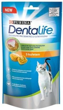 Purina Dentalife pro kočky kuřecí 40 g