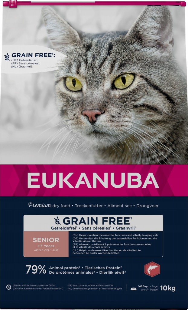 Eukanuba Adult Grain Free bohaté na lososa 10 kg