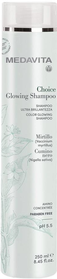 Medavita Choice Color Glowing šampon pro zvýraznění lesku 250 ml