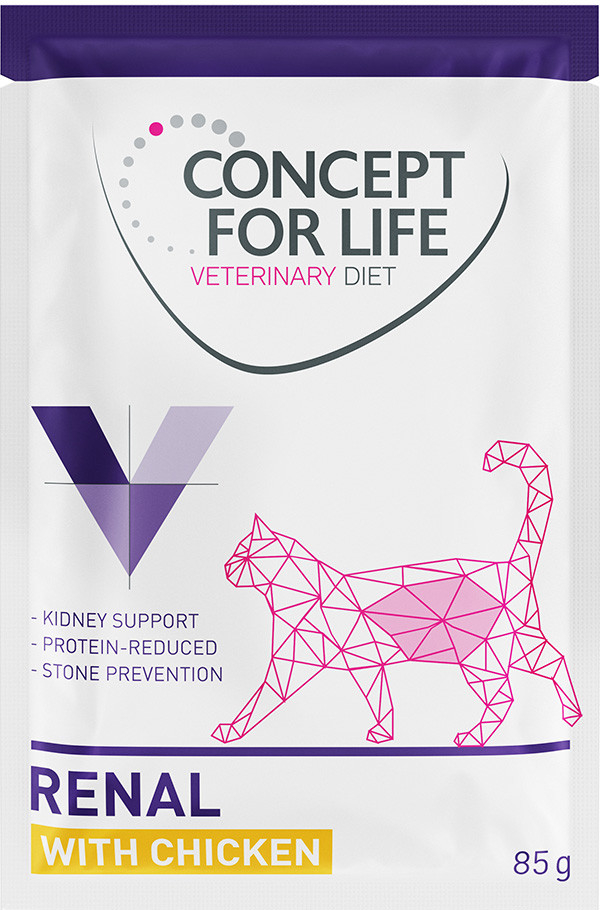 Concept for Life Veterinary Diet Renal s kuřecím masem 24 x 85 g