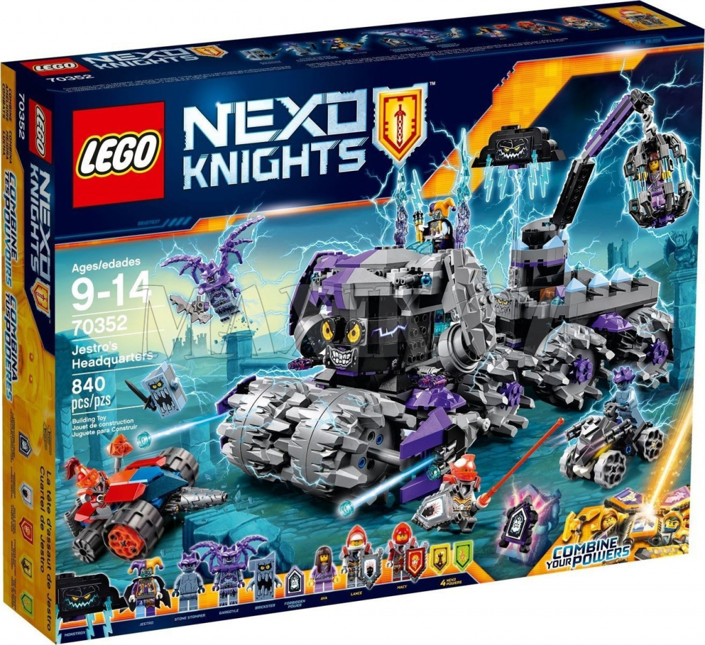 LEGO® Nexo Knights 70352 Jestrovo mobilní ústředí H.E.A.D