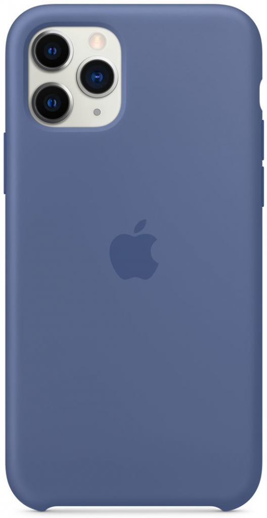 Apple iPhone 11 Pro Max Silicone Case Linen Blue MY122ZM/A
