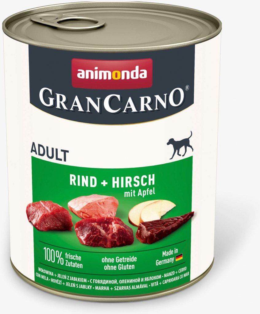 Animonda Gran Carno Adult jelení & jablko 0,8 kg