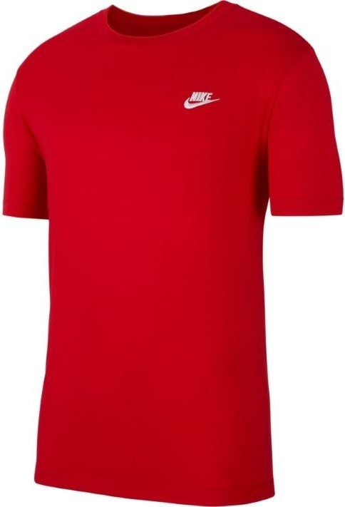 Nike NSW CLUB TEE 413724430 red/white
