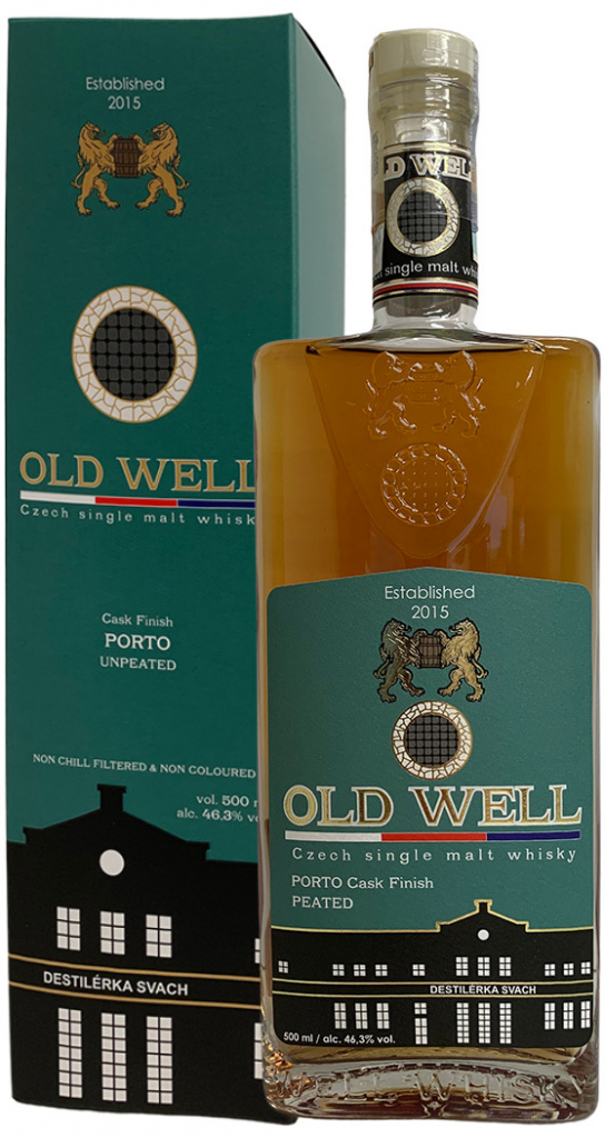 Svach\'s Old Well Whisky Porto 46,3% 0,5 l (holá láhev)