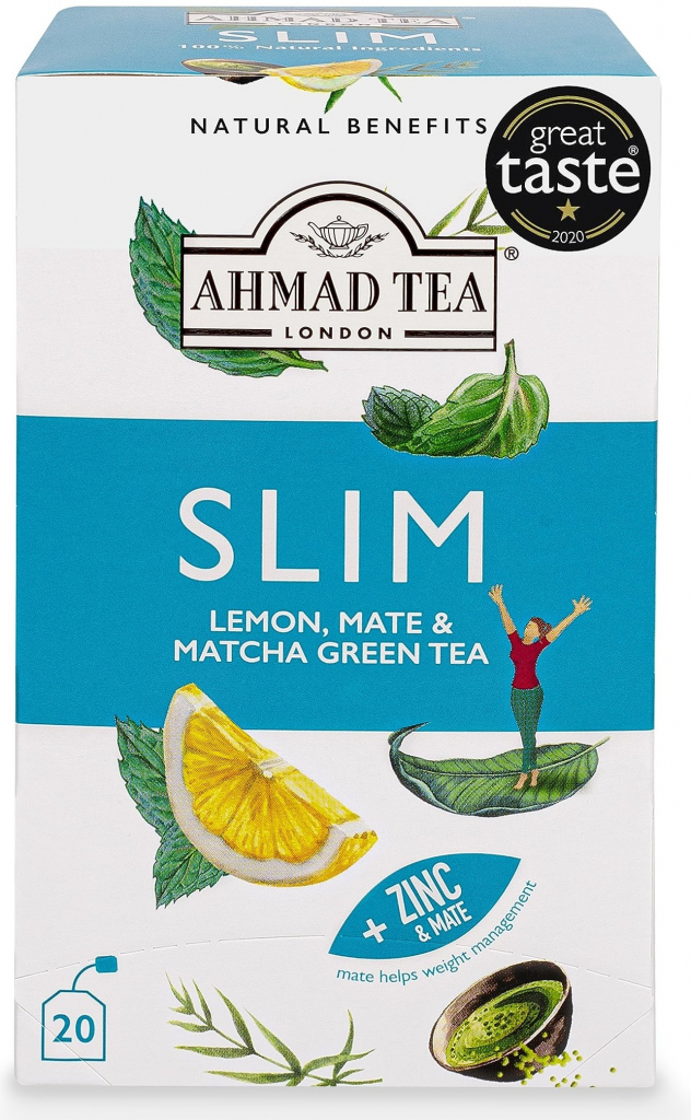 Ahmad Tea London Funkční čaj SLIM 20 x 1,5 g